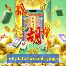 v8 plataforma de jogos